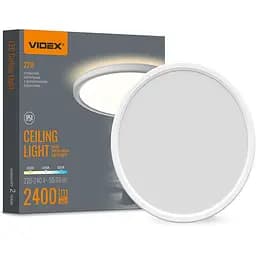 Світильник LED Videx з декоративною підсвіткою DL5R 22W 3000K-4000K-5000K White (VL-DL5R-22CW)