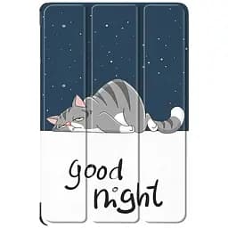 Чохол-книжка Gum Stylus для планшета Samsung Galaxy Tab S9 /S9 FE SM-X710 SM-X716 SM-X510 SM-X516 SM-X518 Сплячий кіт