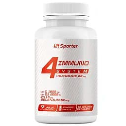 Вітаміно-мінеральний комплекс Sporter 4Immuno System для укріплення імунітету 60 таблеток
