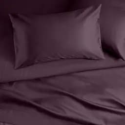 Комплект постільної білизни Cosas Plum Двоспальний сатин сливовий (32Satin_Plum_Plum_180) - мініатюра 3