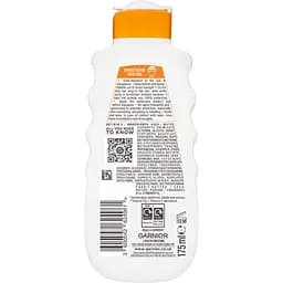 Сонцезахисне водостійке молочко Garnier Ambre Solaire Зволоження 24 години, SPF 50+, 175 мл - мініатюра 2