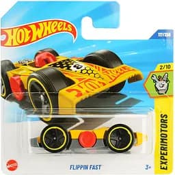 Базовая машинка Hot Wheels Ezperimotors Flippin Fast желтая (5785) HYX88-N521   