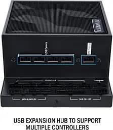 Блок живлення Lian Li EDGE1000, 80 Plus Platinum, Black, EU Cord (G9P.EG1000.BE00.EU) - мініатюра 3