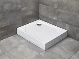 Душовий піддон Radaway Delos D 90x75 з панеллю лівий 4D97514-03L