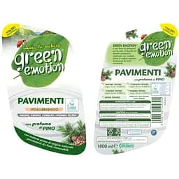 Гіпоалергенний засіб для миття підлоги Green Emotion Pavimenti Pino 1 л - мініатюра 2