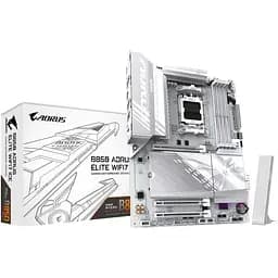Материнська плата Gigabyte B850 Aorus Elite WiFi7 Ice Socket AM5