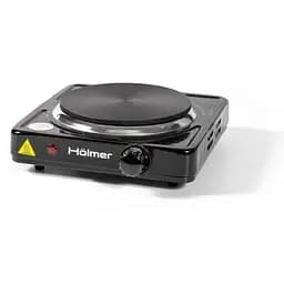 Настільна плита Holmer HHP-110B чорний, 1000W, електрична, 1 конфорка