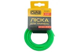 Лісочка для тримера та мотокоси Сила 2.0 мм x 15 м семикутник 550251