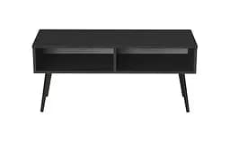 Тумба під ТВ Невада Ferrum-decor 45x100x38 Чорний метал ДСП Сосна Кембра 16 мм (FRD-106720) - мініатюра 5