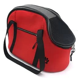 Сумка переноска для кошек и собак Zoo-hunt Loft №1 22х42х31 см красная