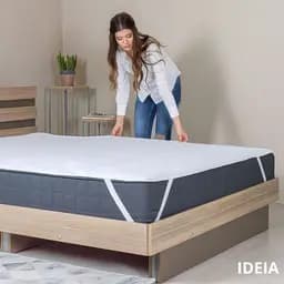 Наматрацник Ideia Aqua-Stop з резинками 90х200 см білий (8-11714) - мініатюра 4