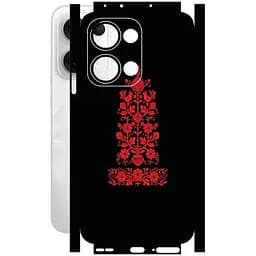 Захисна плівка StatusSKIN для Oppo Reno 13 Корпус Вініл Вишиванка 1