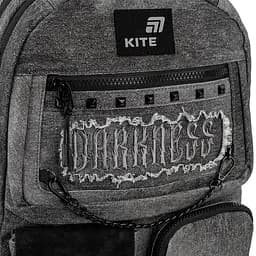 Рюкзак для старшої школи Kite Education teens 2587M Darkness Чорний (K26-2587M-5) - мініатюра 9