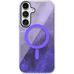 Чехол TPU Epik Shiny Mountain (MagFit) для Samsung Galaxy S23 FE Purple