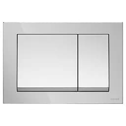 Клавіша змиву Cersanit Enter для встановлення Aqua хром K97-509, Хром