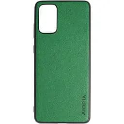 Чохол Aioria Cross Pattern Case для Samsung Galaxy S20+ Green