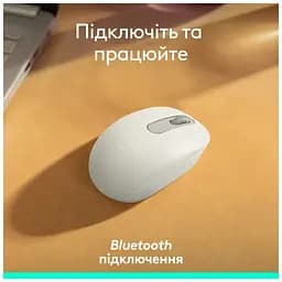 Мишка Logitech M196 Bluetooth Off-White (910-007460) - мініатюра 6