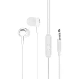 Навушники Hoco M14 initial sound universal earphones with mic білі
