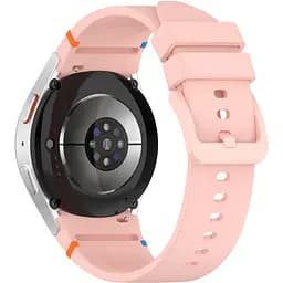 Ремінець для Samsung Galaxy Watch 4 40mm - рожевий ширина кріплення 20мм силікон Watchbands Seven (W49-9WB61609818)