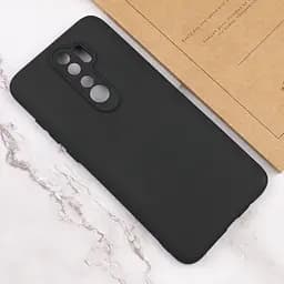 Чохол Silicone Cover Lakshmi Full Camera A для Xiaomi Redmi 9 Чорний / Black - мініатюра 4