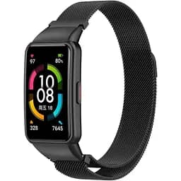 Ремінець DK CDK Metal Milanese Loop Magnetic для Huawei Band 6 (012956) (black)