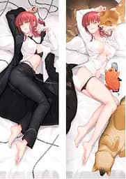 Наволочка дакимакура Человек-бензопила Макима Chainsaw man Makima 150 х 50 см