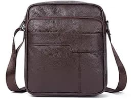 Чоловіча шкіряна сумка Vintage 20х22х6,5 см sum0012378