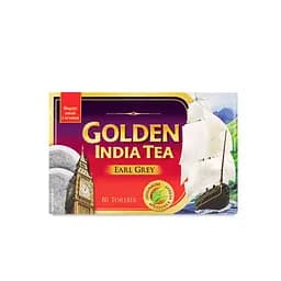 Чай чорний Golden India Tea Earl Grey 120 г (80 шт. х 1.5 г) (895370) - мініатюра 2