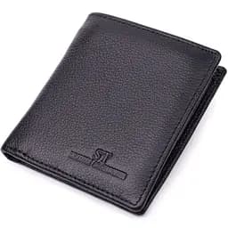 Жіночий гаманець в класичному чорному кольорі ST Leather 19466 чорний