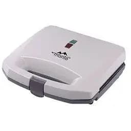 Monte Бутербродниця/800ват/анти-пригарне покриття/індикатор роботи/тип пластин:сендвіч/колір сірий