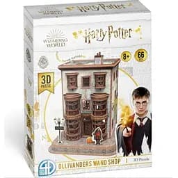 Пазл 4D Puzz 3D Крамниця чарівних паличок Олівандера Гаррі Поттер Ollivander Wand Shop Set 3D puzzle 66 ел. (4dpuz004)