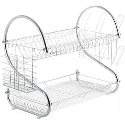 Сушилка для посуды Kamille двухярусная 100405 (OF-100405)