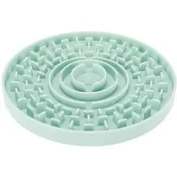 Миска Trixie Junior для медленного кормления щенков голубая пластик d 15 см