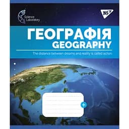 Зошит предметний Yes Science Laboratories, географія, A5, в клітинку, 48 листів