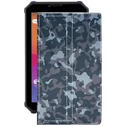 Чохол StatusCASE з екошкіри для планшету Prestigio MultiPad Muze 4667 Хаки-синій