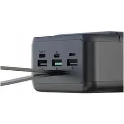 Акумулятор портативний XO PR160 80000 mAh QC 22.5W PD 20W чорна 6920680828357 - мініатюра 3