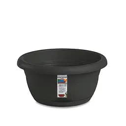 Вазон пластиковий CAPRI, круглий, з автополивом, 30 см, 5 л (84304)