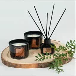 Ароматична свічка з натурального воску Aroma Home Elegance Mascarade Masai 115 г - мініатюра 2