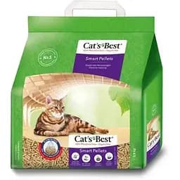 Наполнитель Cat’s Best Smart Pellets для кошачьего туалета, древесный, 5 л/2,5 кг