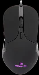 Миша REAL-EL RM-295 RGB Black (EL123200031) - мініатюра 1