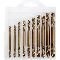 Свердла по металу 2-сторонні шліфовані Yato HSS 6542 Ø=3.0-6.0 мм 10 шт. (YT-40025)