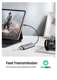 Мультипортовий адаптер - хаб Ugreen 6-in-1 Usb-C Hub Premium (60383) - мініатюра 4