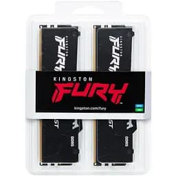 Модуль пам'яті для комп'ютера DDR5 16GB (2x8GB) 5600 MHz FURY Beast RGB Kingston Fury (ex.HyperX) (KF556C36BBEAK2-16) - мініатюра 6
