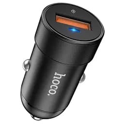 Автомобільний зарядний пристрій Hoco Z32A QC3.0 4A + microUSB Cable (Black) [59112] - мініатюра 5