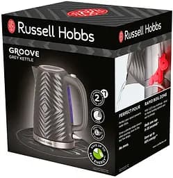 Russell Hobbs Електрочайник 26382-70 Groove, сірий - мініатюра 8