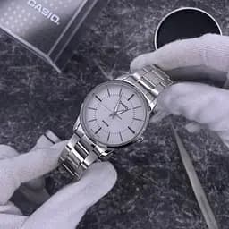 Чоловічий годинник Casio MTP-1303D-7A Сріблястий ( AT1141-0312 ) - мініатюра 5