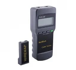 Кабельний тестер професійний Ewell SC8108, RJ-45 з пошуком обриву кабелю