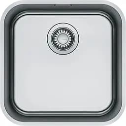 Кухонна мийка Franke Smart, нерж.сталь, квадрат, без крил, 399х399мм, чаша - 1, монтаж під стільницю, SRX 110-40, нерж полірів.