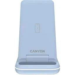 Зарядний пристрій Canyon WS-304 3 в 1 QI Blue (CNS-WCS304BL) - мініатюра 5