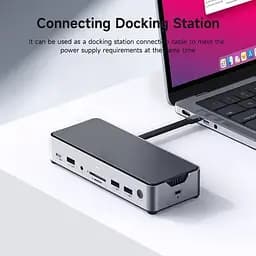 Кабель для передавання даних Hagibis USB4 Data Cable 40Gbps USB C to Type C 13 см (UCD4) - мініатюра 3